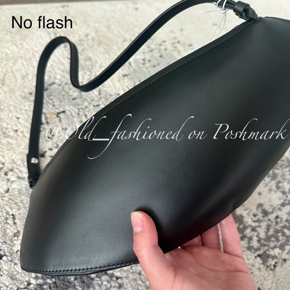 COS Black Leather Shoulder Bag - Picture 8 of 14